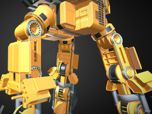 futuristic trike high poly version 5 3D Model