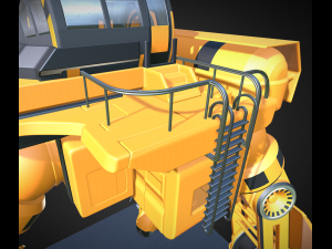 futuristic trike high poly version 5 3D Model