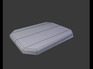 未来的な制御モジュールの基本バージョン 3Dモデル