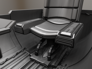 control module high poly version 3D Модель