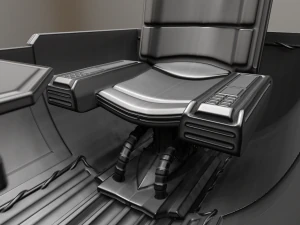 control module high poly version 3D Model