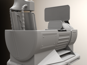 control module high poly version 3D Модель