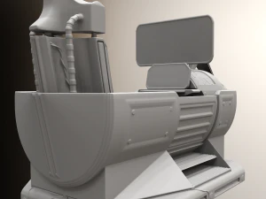 control module high poly version 3D Model