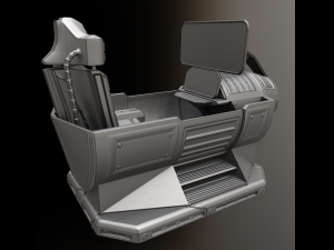 control module high poly version 3D Модель