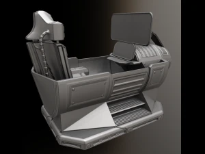 control module high poly version 3D Model