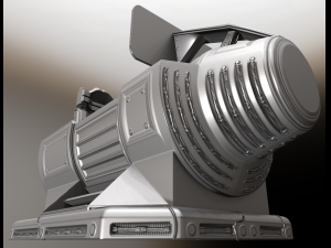 control module high poly version 3D Модель