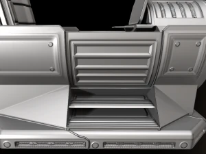 control module high poly version 3D Model