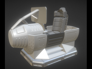control module high poly version 3D Модель