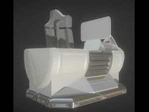 control module high poly version 3D Model