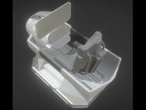control module high poly version 3D Model