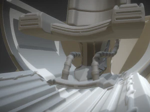 control module high poly version 3D Model