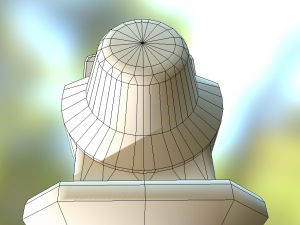 futuristic control module rusty version Modello 3D