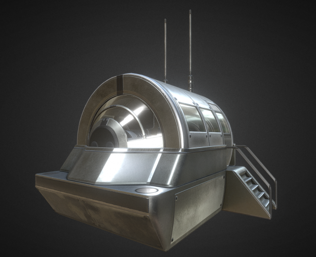 drivers cap and control module 3D Model .c4d .max .obj .3ds .fbx .stl .blend