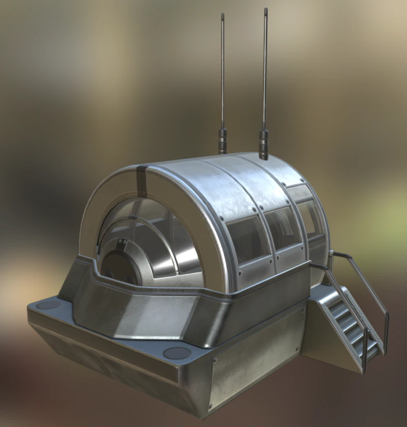 drivers cap module basic version 3D Model .c4d .max .obj .3ds .fbx .stl .blend 