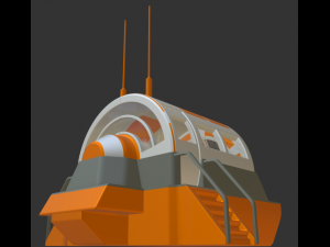 drivers cap module high-poly 3D Модель