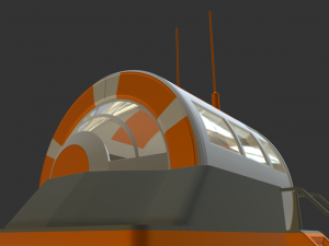 drivers cap module high-poly 3D Модель