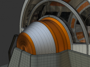 drivers cap module high-poly 3D Модель