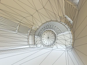 drivers cap module low-poly 3D Model