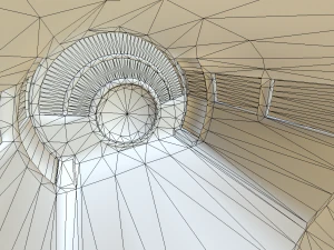 drivers cap module low-poly 3D Model