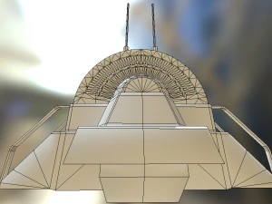 drivers cap module low-poly 3D Model