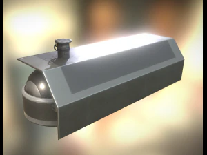 versione base del serbatoio del carburante Modello 3D