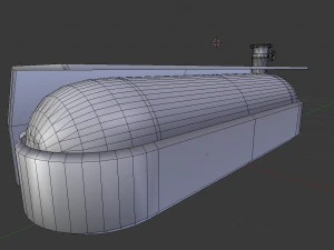 топливный бак базовая версия 3D Модель
