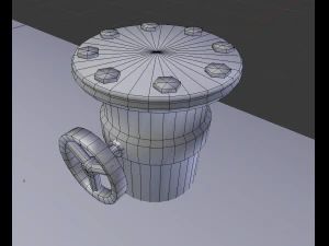 топливный бак базовая версия 3D Модель