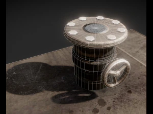 fuel tank old version 3D Model
