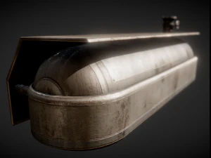fuel tank old version 3D Model