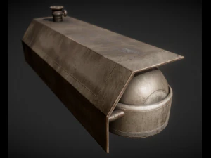 fuel tank old version 3D Model