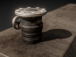 fuel tank old version 3D Model