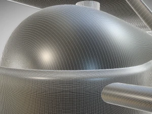 fuel tank high-poly model 3D Model