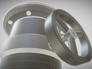 fuel tank high-poly model 3Dモデル