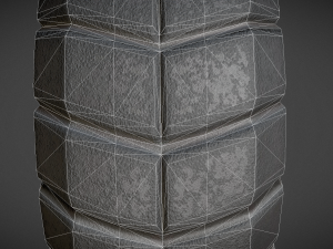 futuristic tire old version 3D Модель