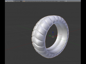 futuristic tire sci-fi plus version 3D Model