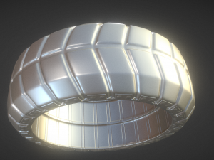 futuristic tire high-poly version 3D Модель