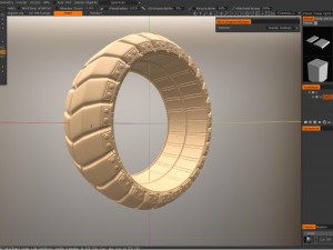 futuristic tire high-poly version 3D Модель