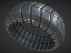 futuristic tire collection 3D Model