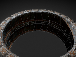 futuristic tire collection 3D Model