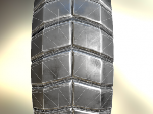 futuristic tire collection 3D Model