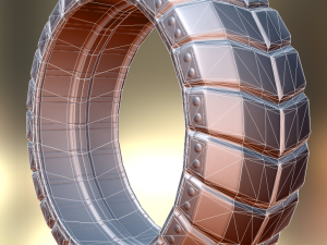 futuristic tire collection 3D Model