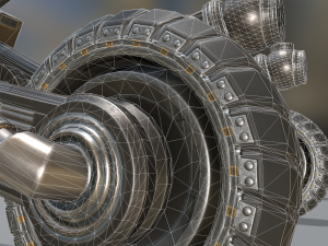 hydraulic suspension and tire basic version 3D Model