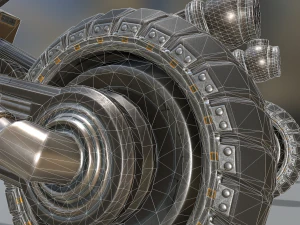 hydraulic suspension and tire basic version 3D Model