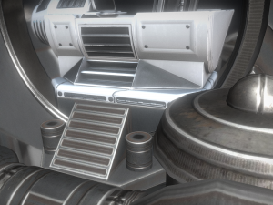 futuristic terrain walker basic version 1 3D Модель