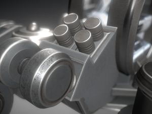 futuristic terrain walker basic version 1 3D Модель