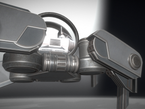 futuristic terrain walker basic version 1 3D Модель