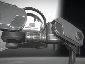 futuristic terrain walker basic version 1 3D Model