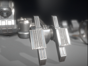 futuristic terrain walker basic version 1 3D Модель