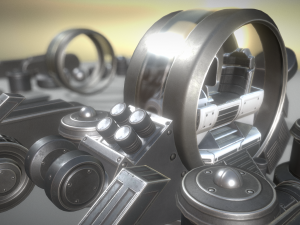 futuristic terrain walker basic version 2 3D Model