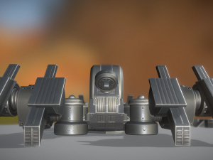 futuristic terrain walker basic version 2 3D Model
